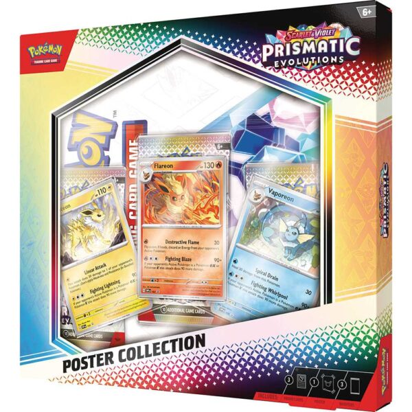 Pokémon TCG: Scarlet & Violet 8.5 - Prismatic Evolutions - Poster Collection - Image 2