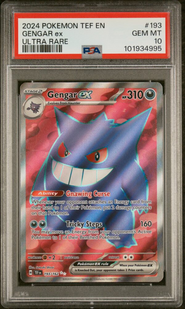GENGAR ex - 2024 - POKEMON TEF EN-TEMPORAL FORCES - ULTRA RARE